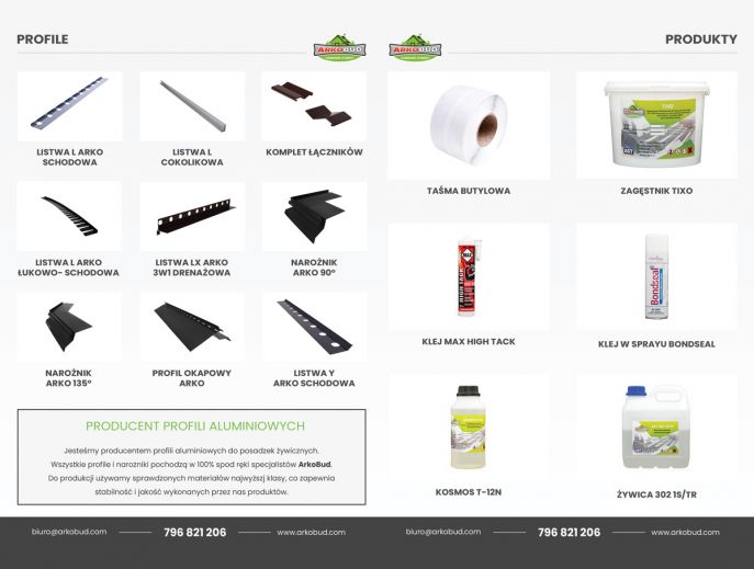 Arkobud - Katalog Produktów ARKO-BUD